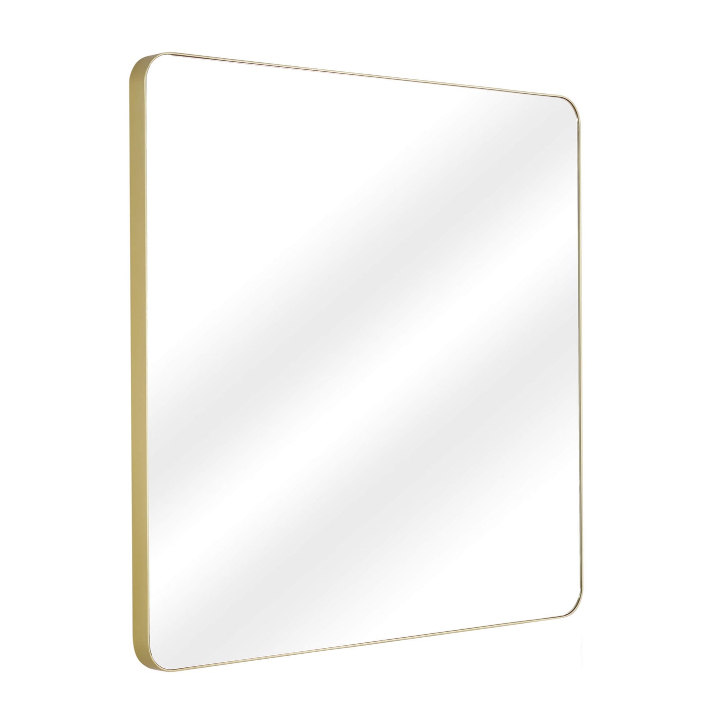 Rectangular Round Edge Classic Mirror