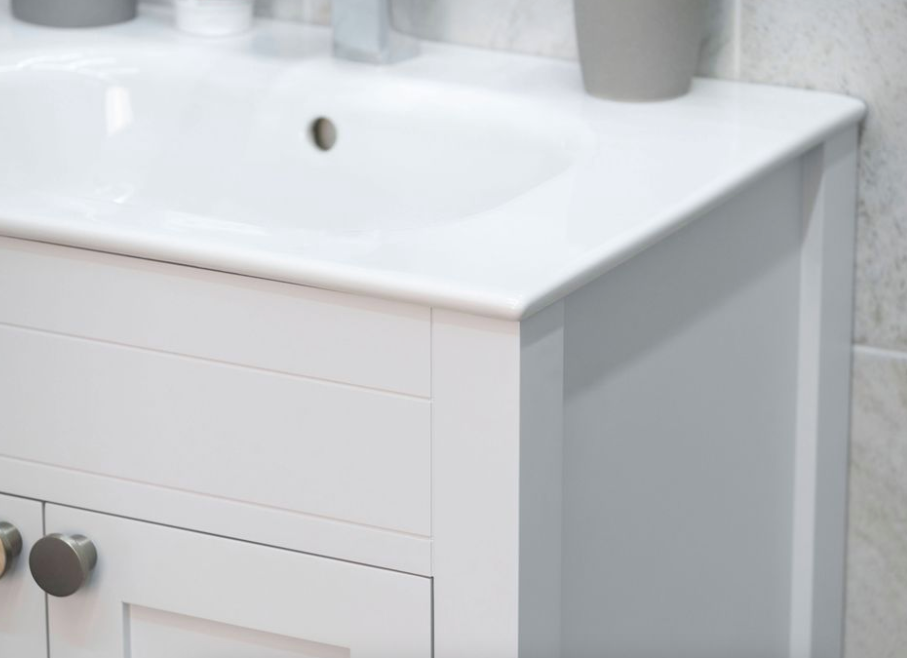 Aria White Vanity