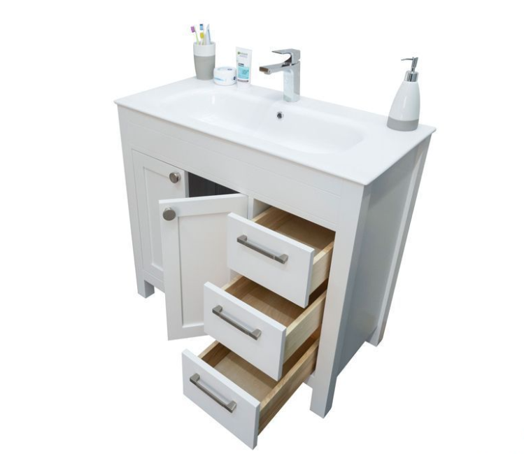 Aria White Vanity