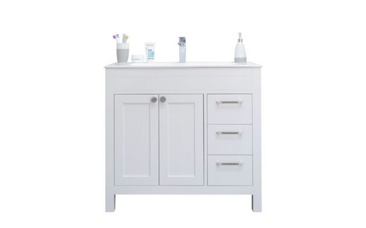 Aria White Vanity