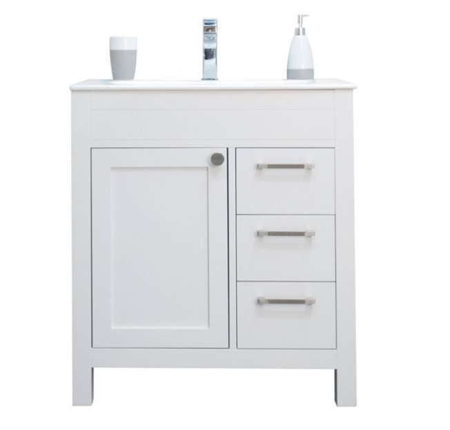 Aria White Vanity