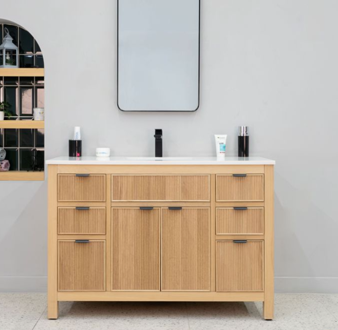 Catalina Natural Oak Vanity