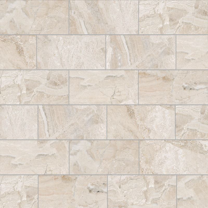 Diana Royal Marble Tile Honed 3"x6"x3/8"