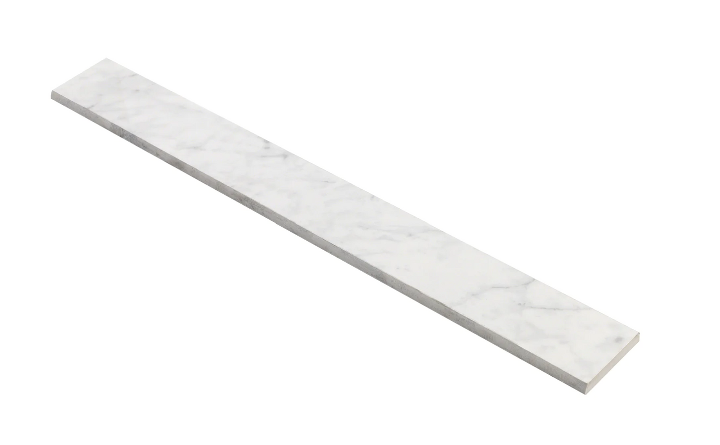 Bianco Carrara Marble Saddle 4"x36"
