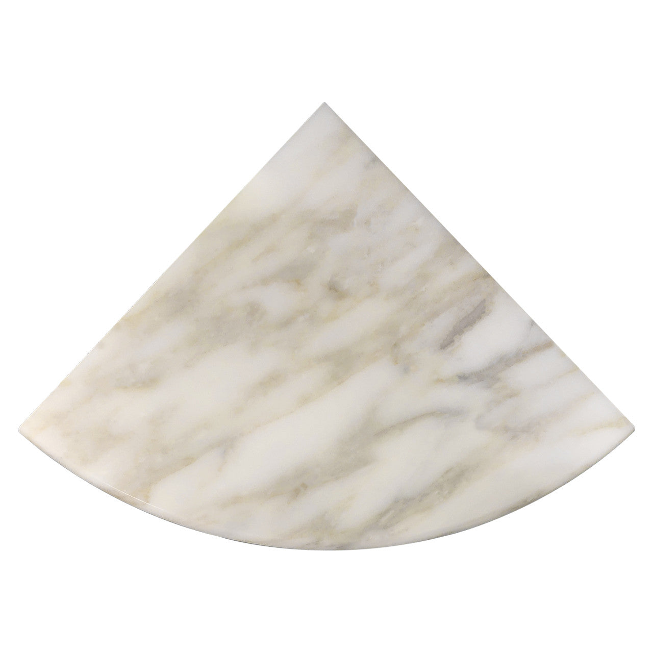 Calacatta Gold Quartz Corner Shelf 9"