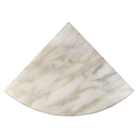 Calacatta Gold Quartz Corner Shelf 9"