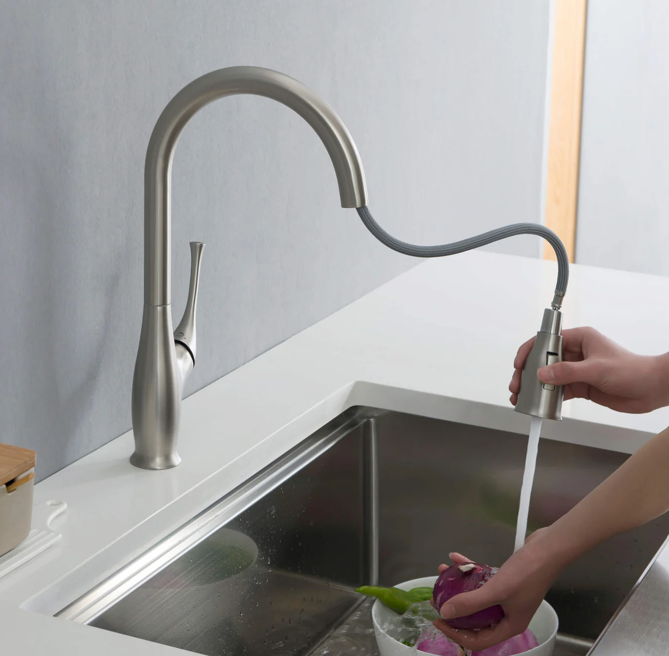 Kitchen Faucet Single Handle Pull Down CKF2010
