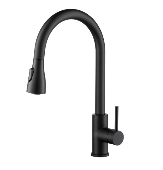 Kitchen Faucet Single Handle Pull Down F102BL