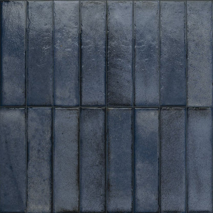 Porcelain Subway Tile Botanical Ocean Glossy 2"x8"