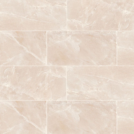Porcelain Tile Haven Pink Halite Matte 12"x24"