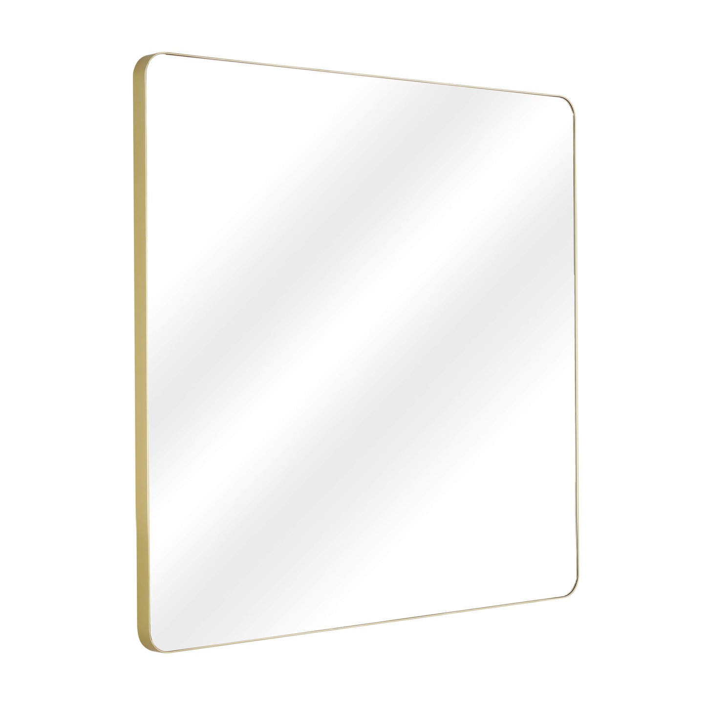 Rectangular Round Edge Classic Mirror