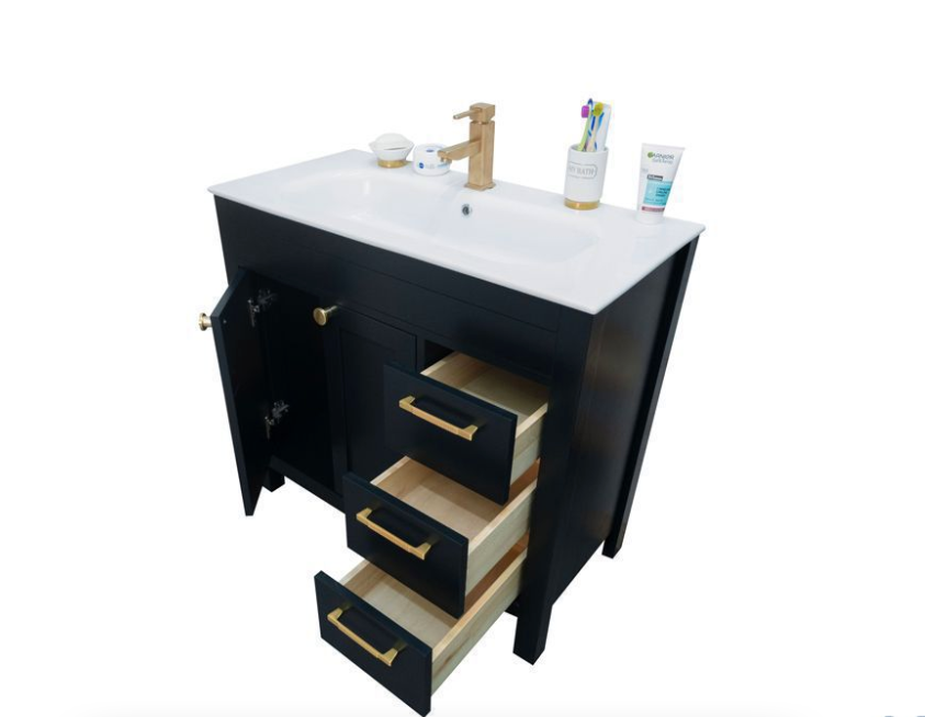 Aria Black Vanity