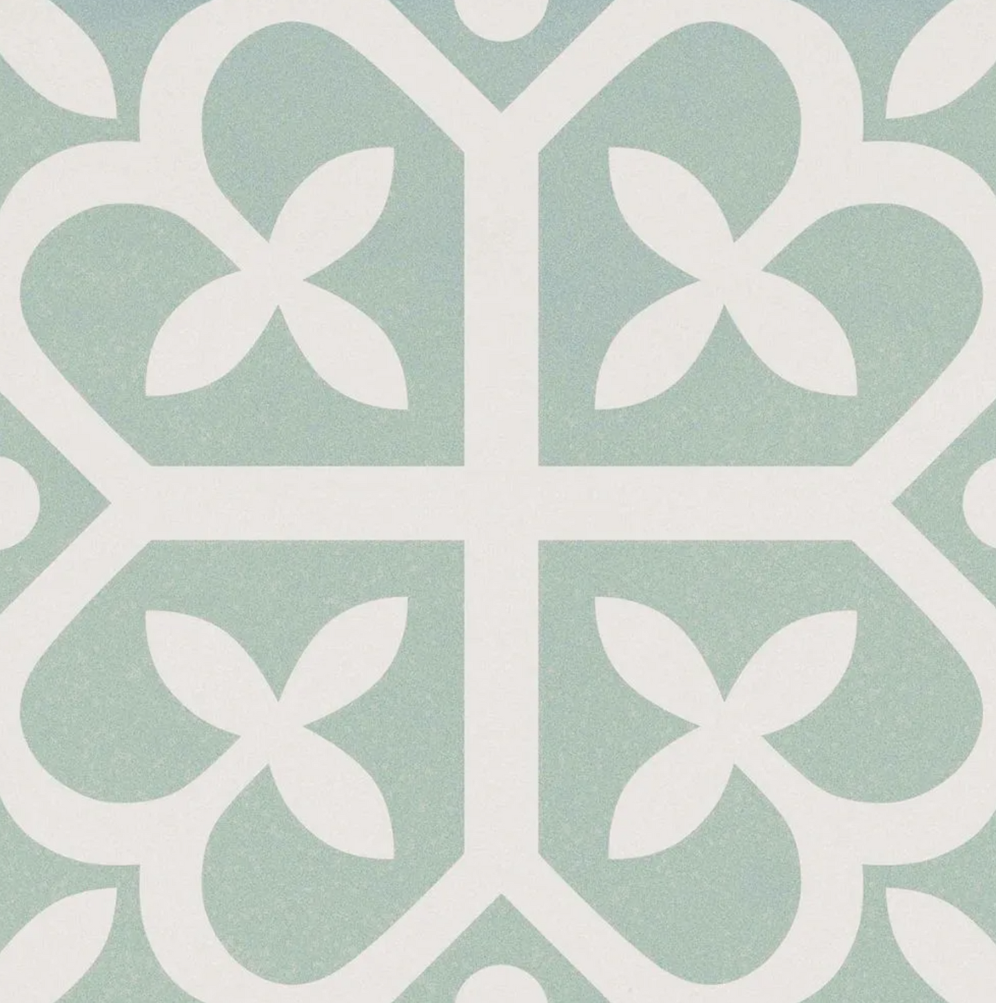 Original Ordic Green Porcelain Patterned Tile Matte 8"x8"