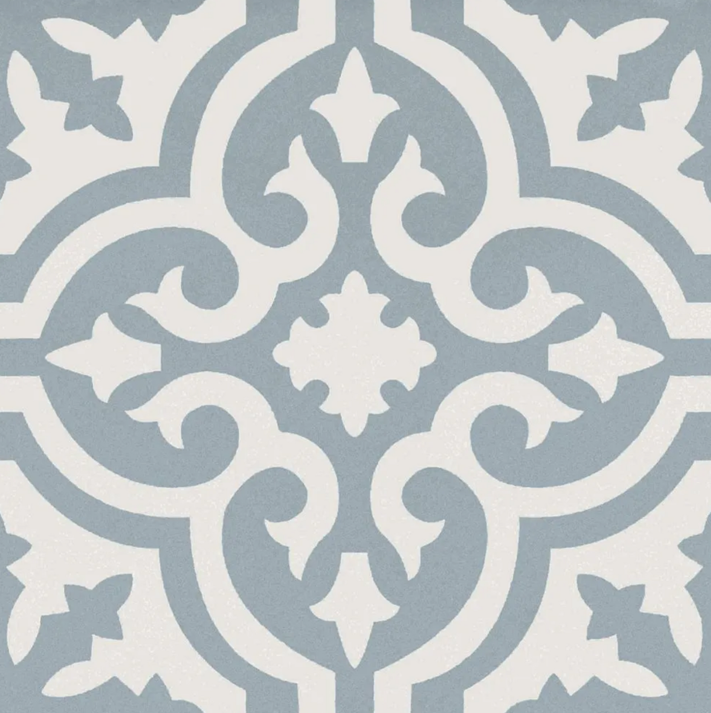 Original Bali Blue Porcelain Patterned Tile Matte 8"x8"