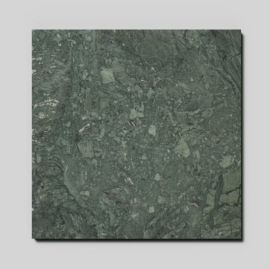 Verde Shana Marble Tile Honed 12"x12"x3/8"