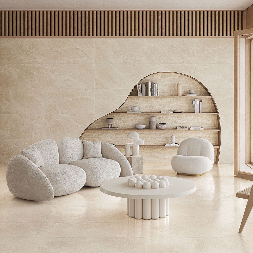 Porcelain Tile Haven Sand Dust Matte 12"x24"