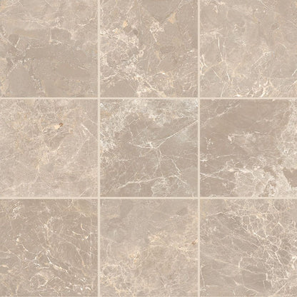 Marmo Classico Taupe Porcelain Tile Matte 12"x12"