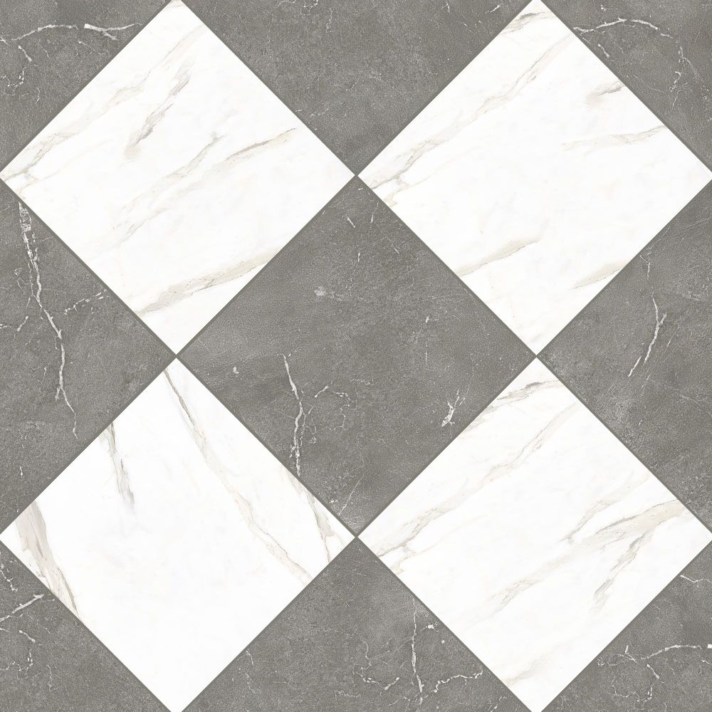 Marmo Classico Grigio Porcelain Tile Matte 12"x12"