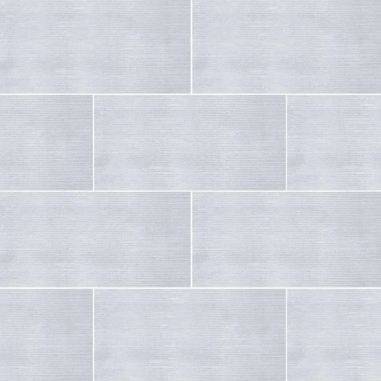 MILAN Blue Matte Porcelain Tile 12"x24"