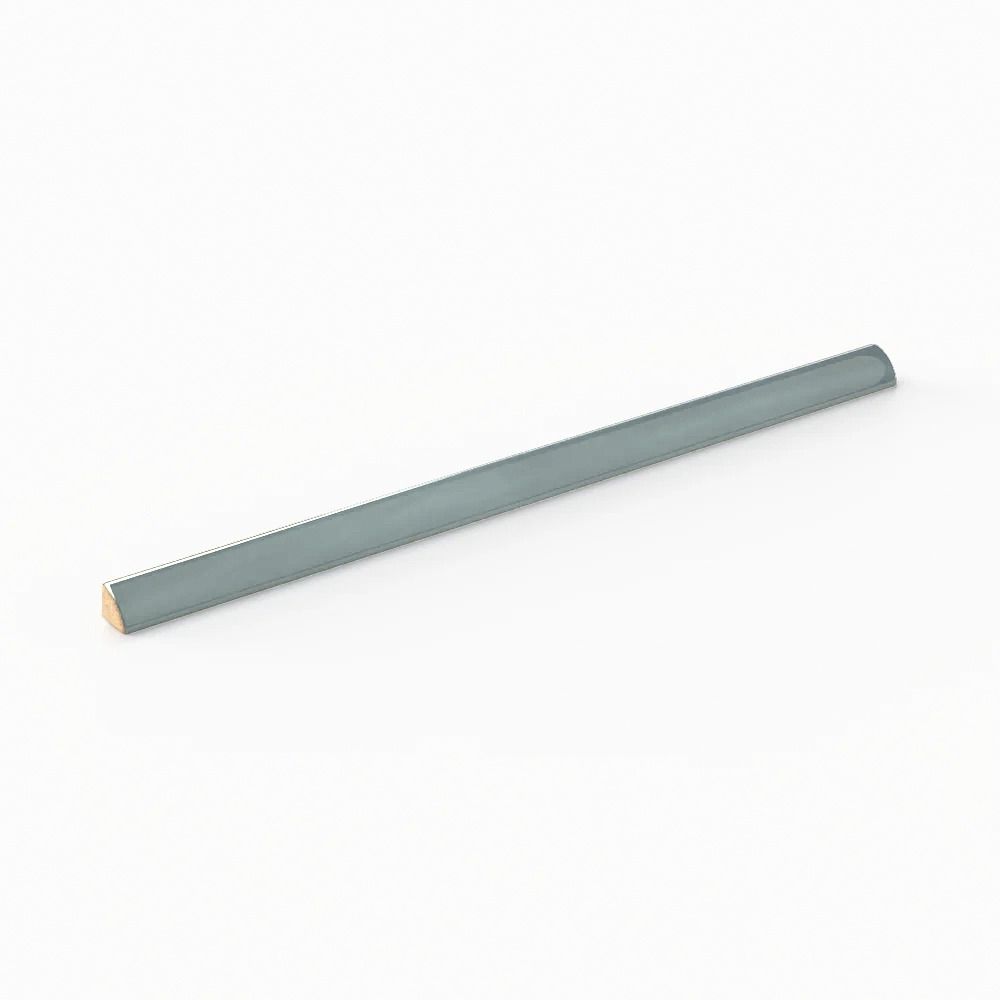 Stratto 1"x18" Jolly Quarter Round Turquoise